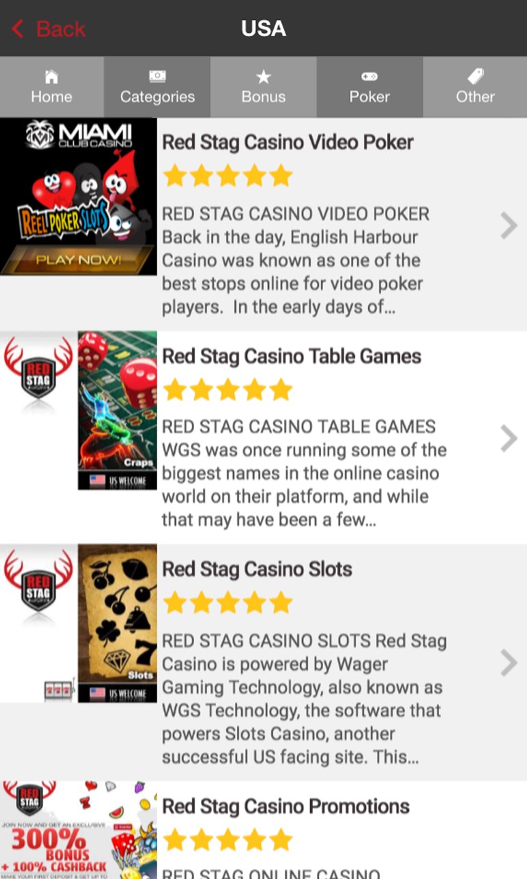 【图】Guide for Red Stag Casino Mobile(截图3)