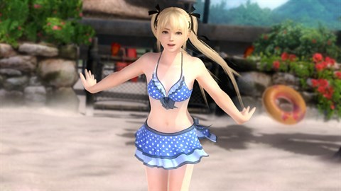 DOA5LR: Roupa de praia Zack Island – Marie Rose