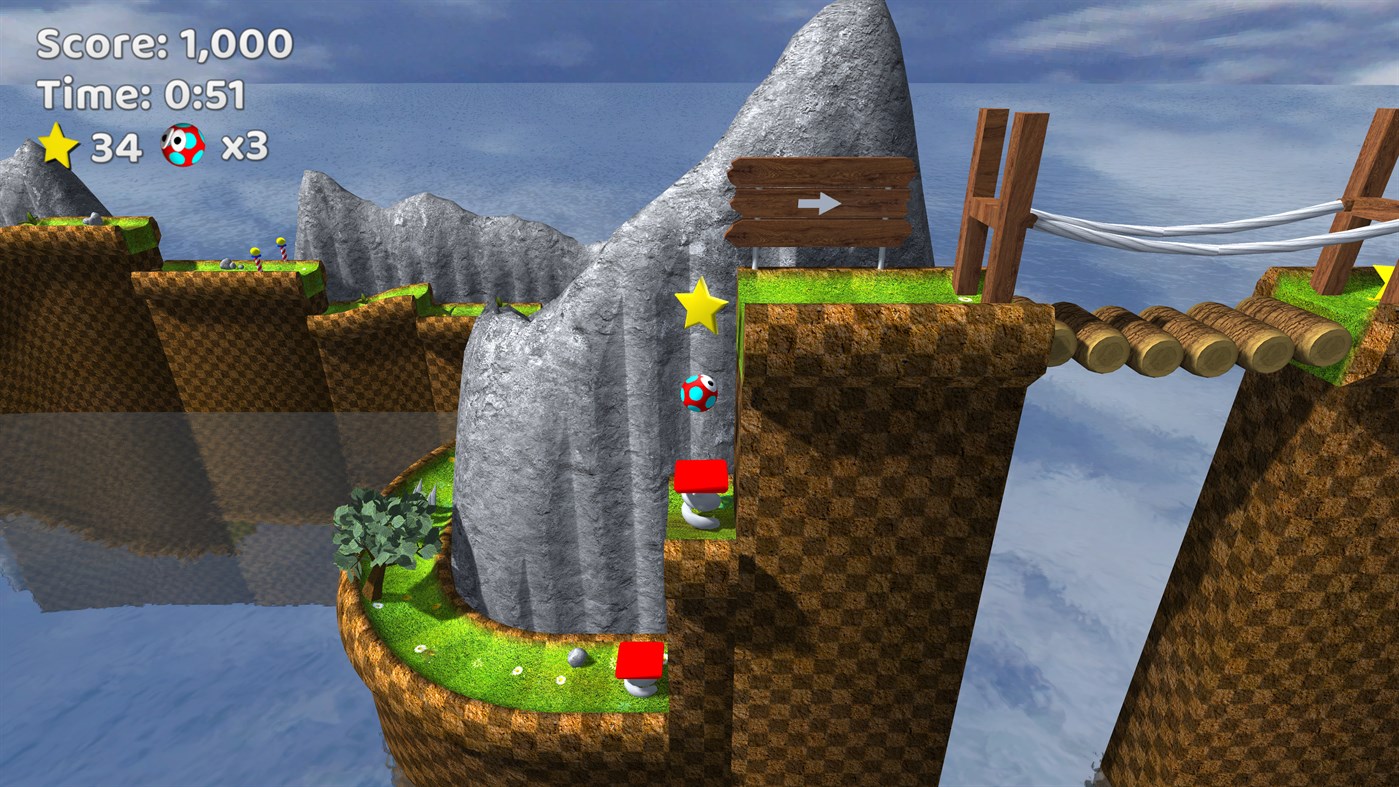 #1. On A Roll 3D (Xbox) De: Battenberg Software