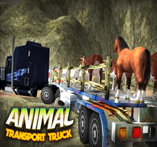 Animal 4X4 Transporter Truck 3D screenshot 2