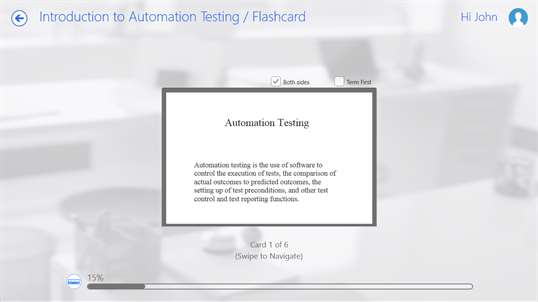 Learn Automation Testing and Test Driven Development-simpleNeasyApp by WAGmob screenshot 7