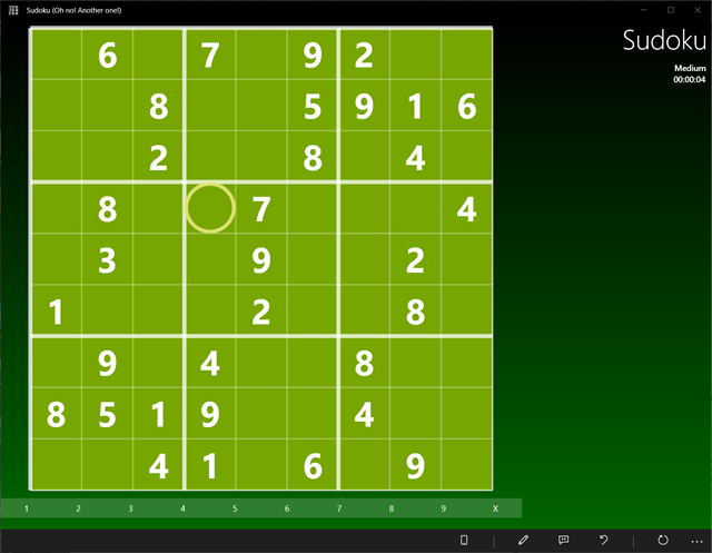 Sudoku (Oh no! Another one!) screenshot 3