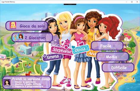 Lego Friends Memory Screenshots 1