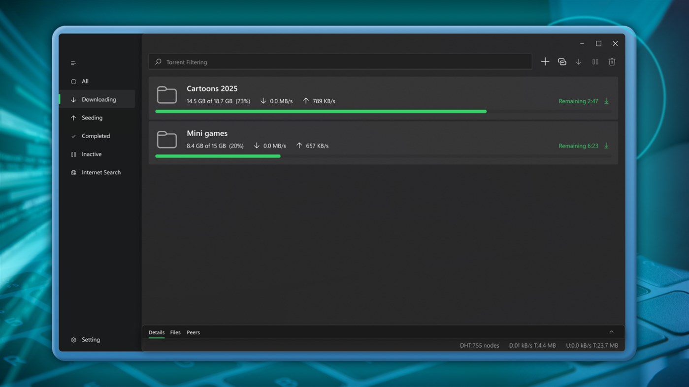 #5. Torrent Manager (Windows) 来自: Yellow Elephant Productions