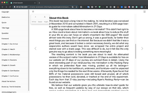 EPUB Reader - Simple EPUB eBook Reader for Edge