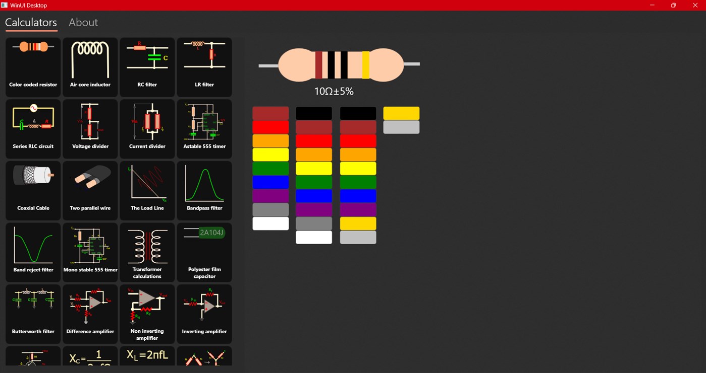 #1. Calctronics (Windows) Podle: Saulawa