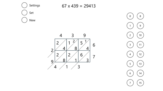 Lattice Multiplication screenshot 4