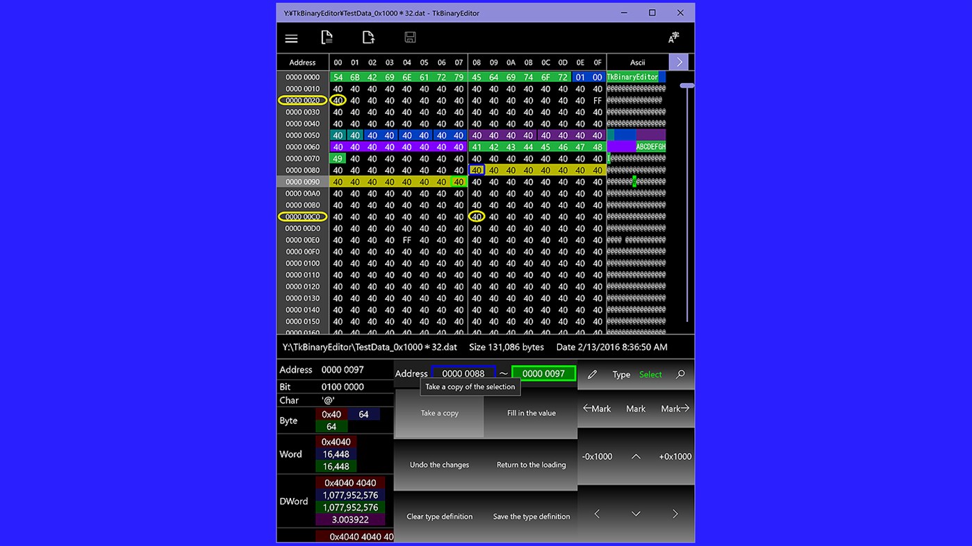 #3. TkBinaryEditor (Windows) 由: TKawawa