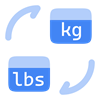 Convert KG to Lbs