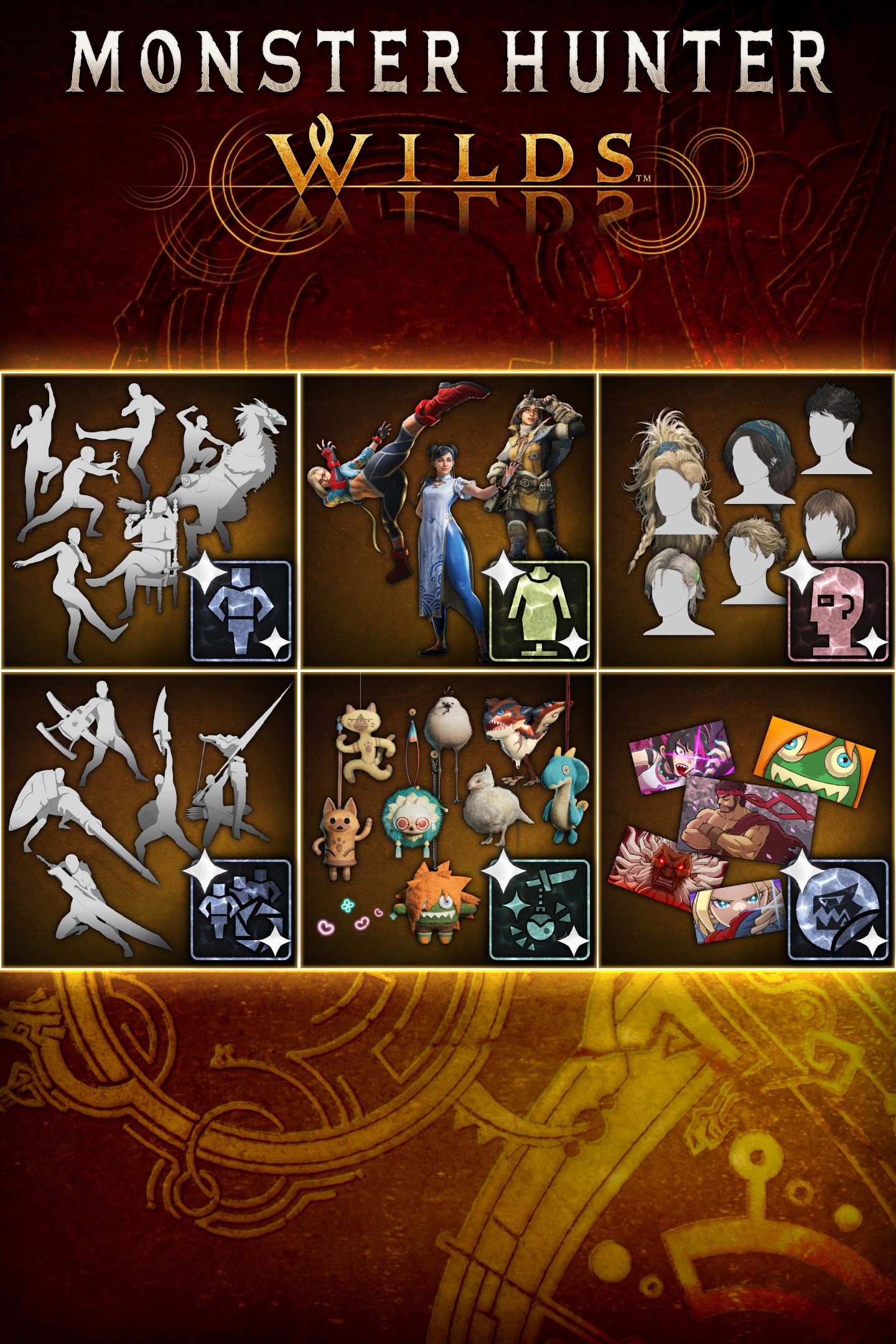 Monster Hunter Wilds Extras Cosmetic DLC Pack | Xbox | Chiave | Privato