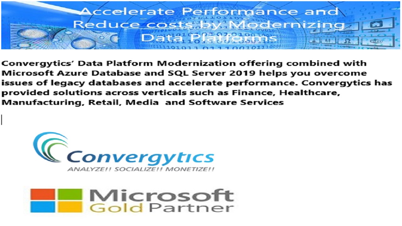 Snapshot 1 of Data Platform Modernization: 3-hr Workshop