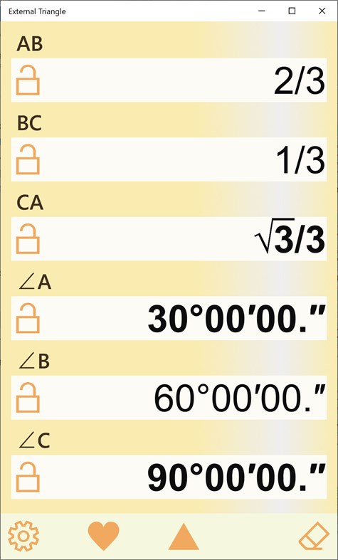 #1. External Triangle (Windows) By: Shuhji Kaya