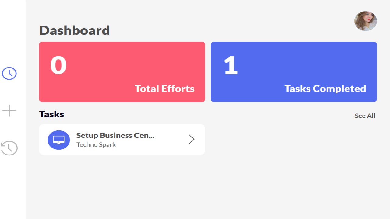 Snapshot 1 of Time Tracking
