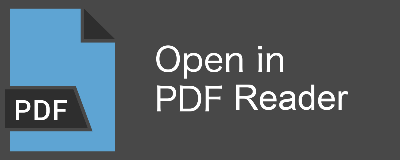 Open in PDF Reader marquee promo image