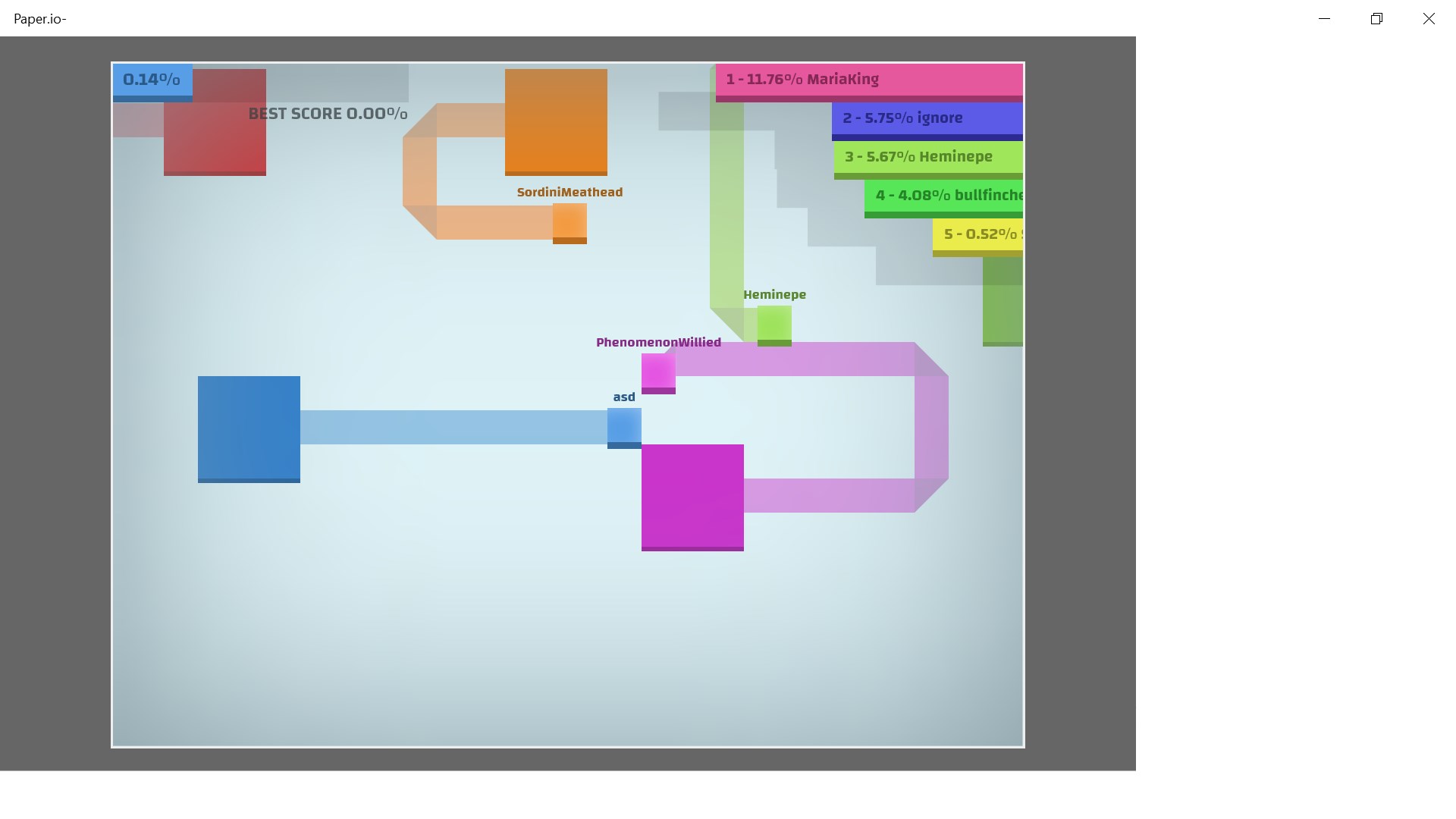 Paper.io+ for Windows 10