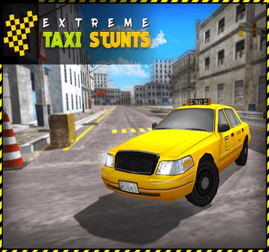 Taxi Crazy Stunts Simulator screenshot 1