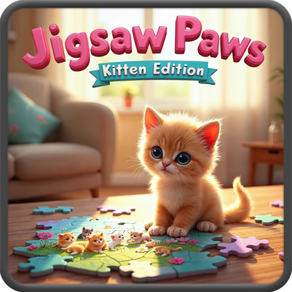 Jigsaw Paws: Kitten Edition for PC & XBOX