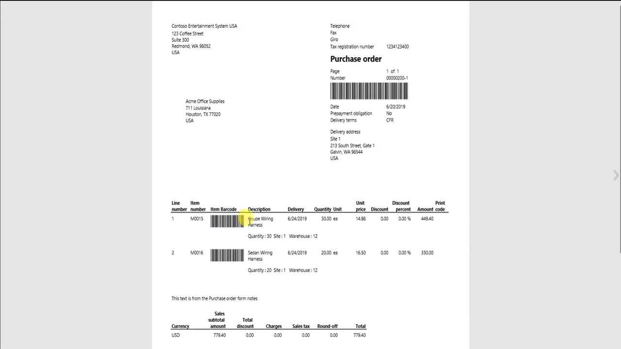 Snapshot 4 of Sales Order and Purchasing Barcode App