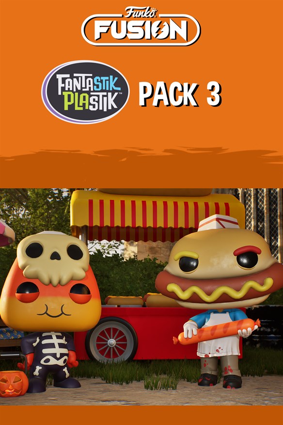 Funko Fusion - Fantastik Plastik Pack 3 - Frank Von Veiner and Cutey Corn Xbox Series X|S and Xbox One cover art