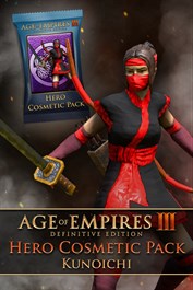 《帝国时代 III：决定版》– 英雄饰品包 – 女忍者
