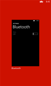 Bluetooth screenshot 2
