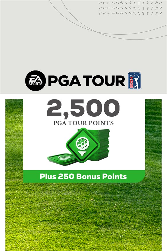 EA SPORTS PGA TOUR - 2750 PGA TOUR POINTS Xbox Series X|S and Xbox One cover art