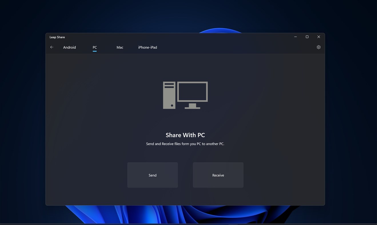 #7. Leap Share File Transfer to Any Device (Windows) Door: Define Studio