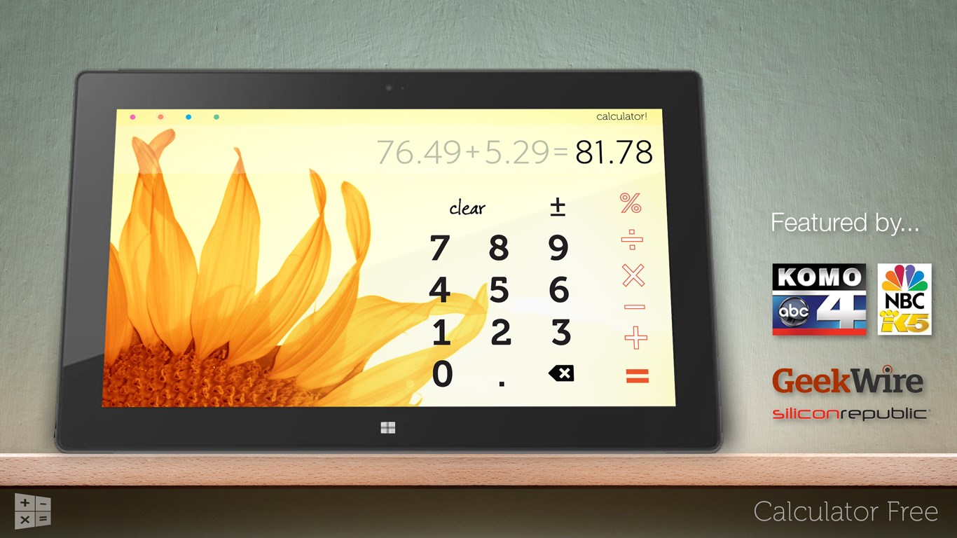 Calculator Free for Windows 10