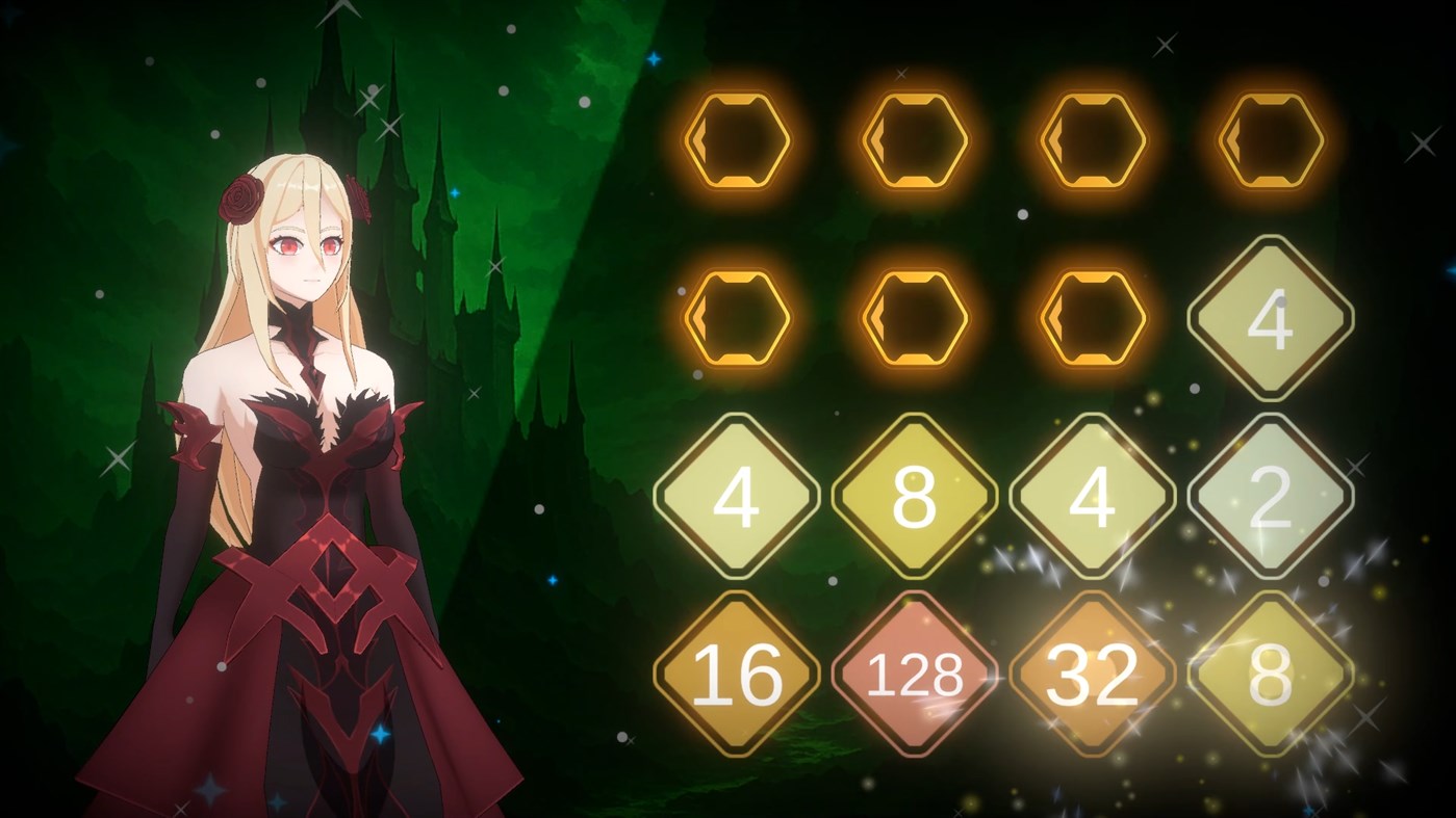 #2. Battle Puzzle 2048 - Queens of the Abyss (Xbox) 由: EpiXR Games