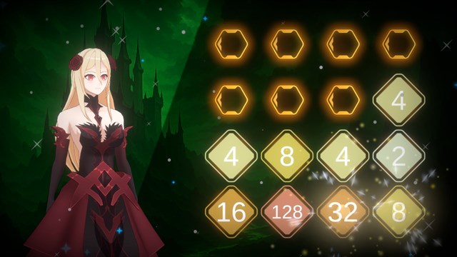 Battle Puzzle 2048 - Queens of the Abyss screenshot 2