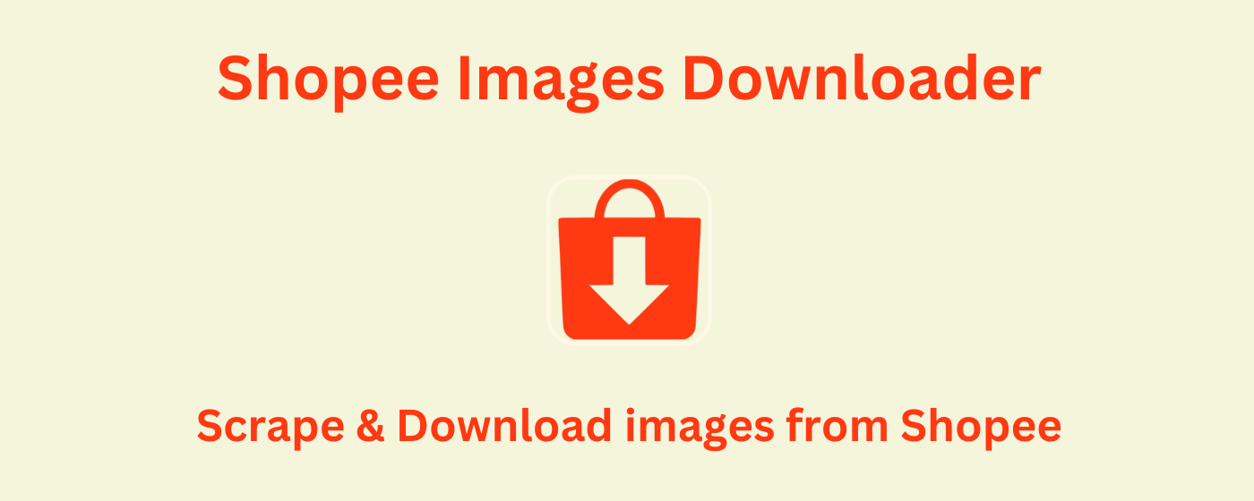 Shopee Images Downloader
