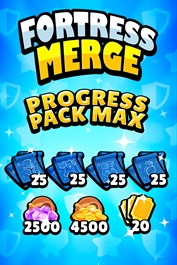 Fortress Merge: Progress Pack Max