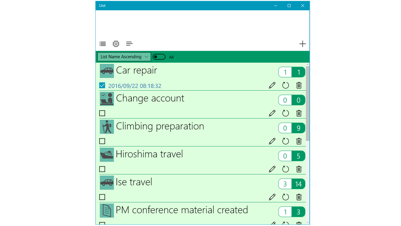 #1. Llist (Windows) Podle: アトリエ19