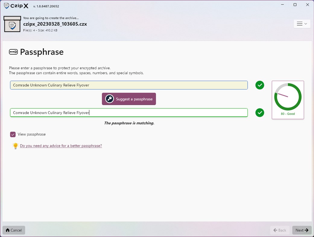 #3. CZIP X (Windows) 由: The ZipGenius Team