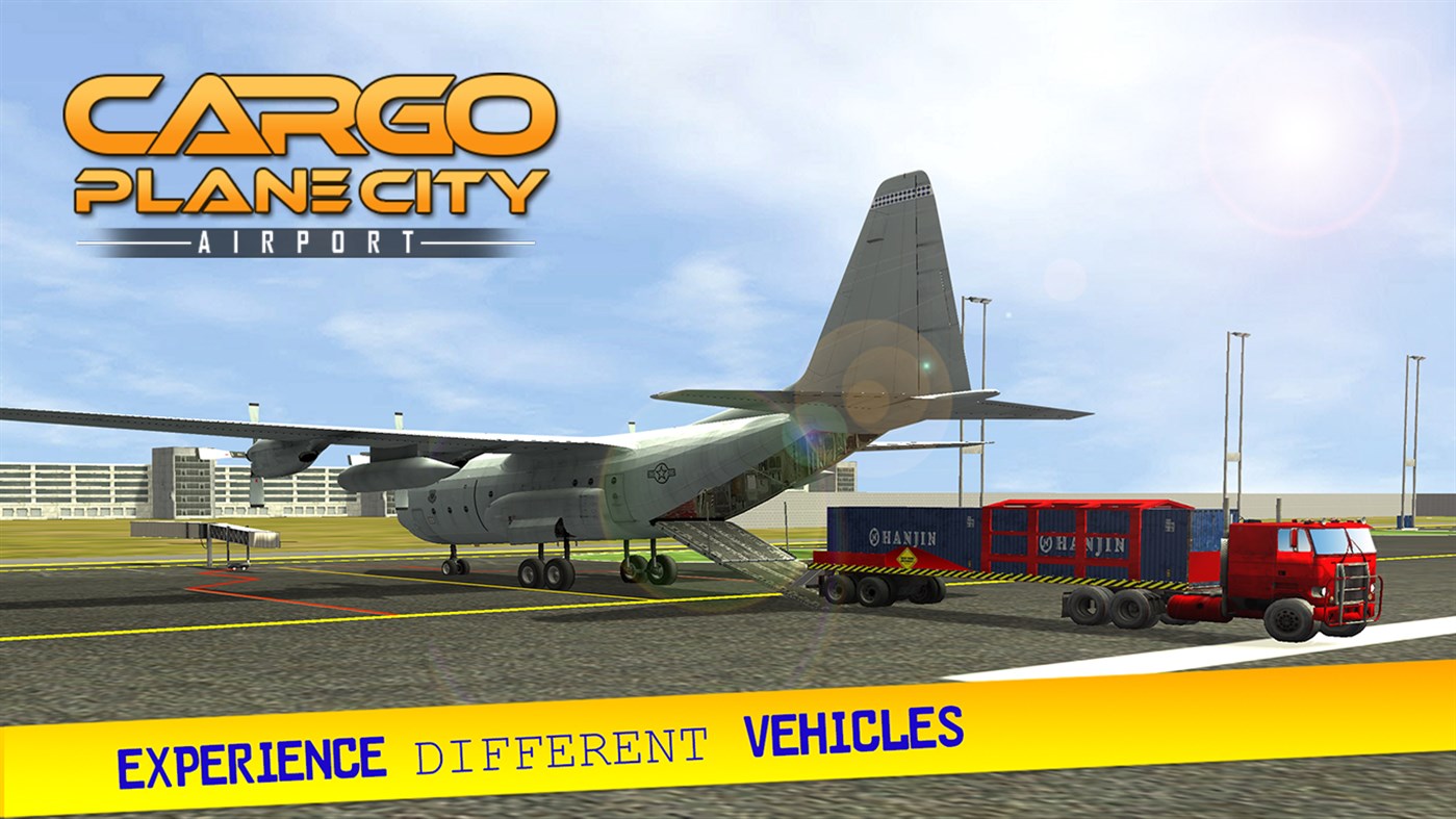 #5. Cargo Plane City Airport - Truck Forklift Flight (Windows) By: AppStream Studios