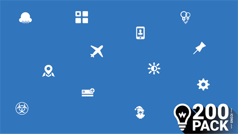 Clipart Icons: Black and White Icon Bundle Screenshots 1