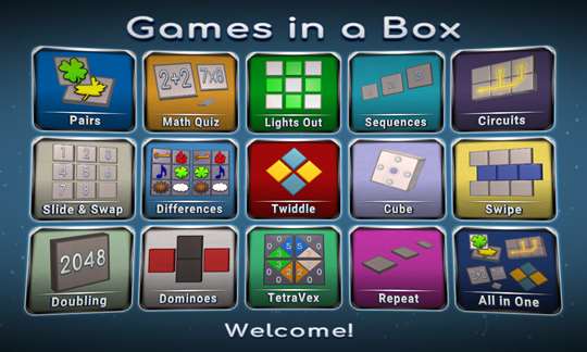 GBox - Collection of Puzzles in 3D style screenshot 1