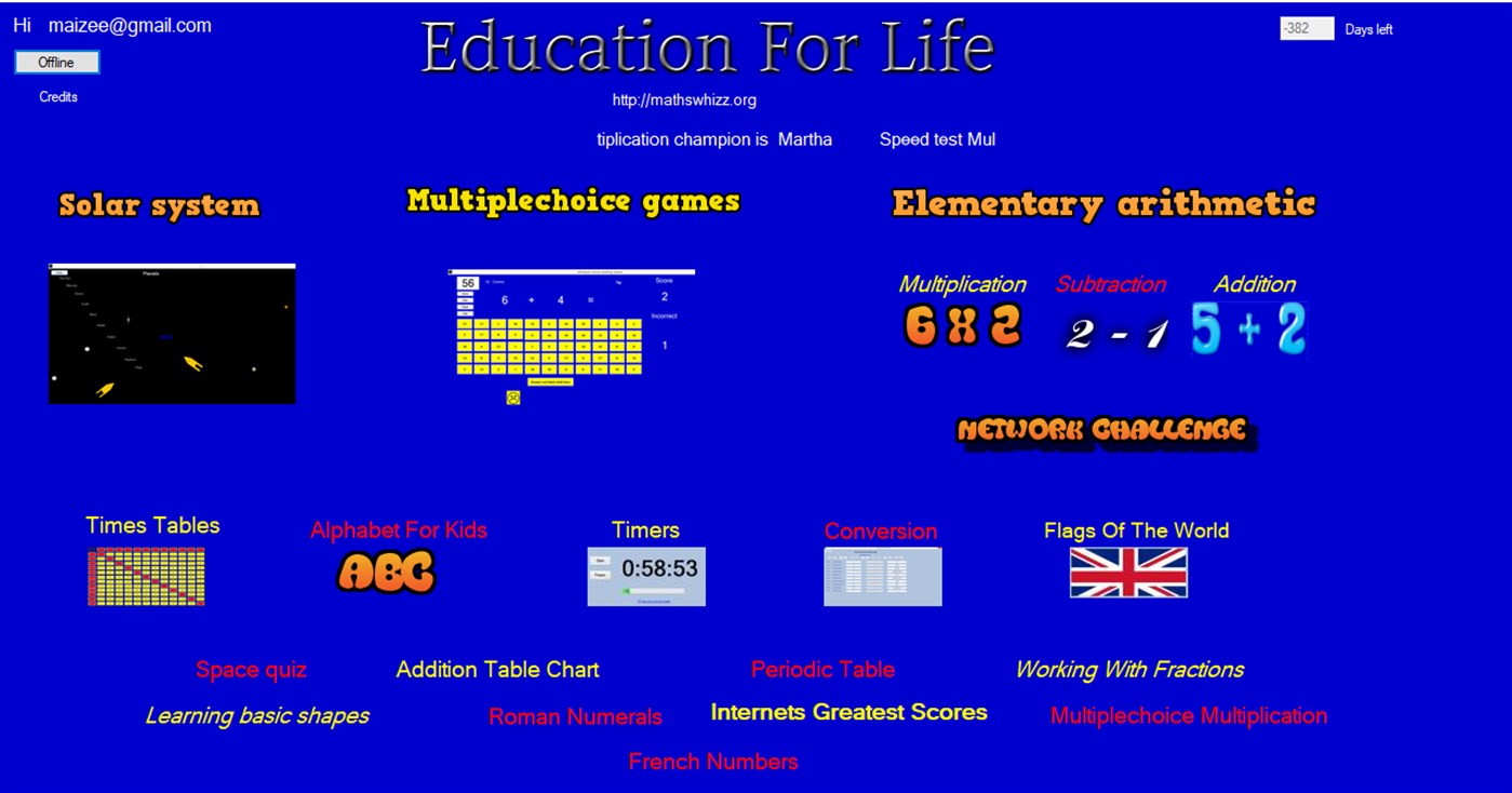 #1. Education for Life (Windows) Podle: Nigel James Stanley