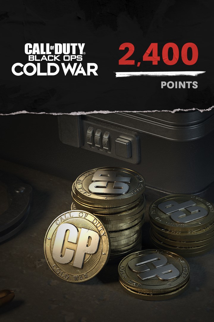 2,400 Call of Duty®: Black Ops Cold War Points (Windows) | Xbox | Privato