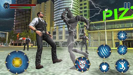 Grand Black Superhero Panther PRO screenshot 2