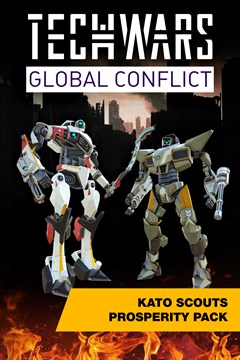 Cover poster for Techwars Global Conflict - KATO Scouts Prosperity Pack