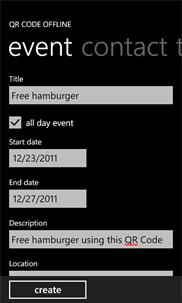 QR Code Offline screenshot 2