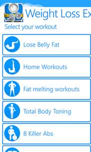 Weight Loss Exercise screenshot 1