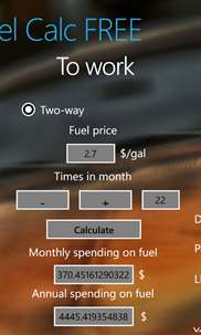 Fuel Calc FREE screenshot 4