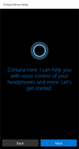 Cortana Device Setup screenshot 6
