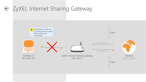 Screenshot: ... with all important data constantly updated