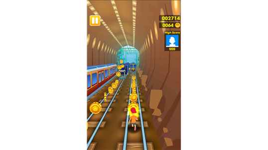 Subway Runner 3D screenshot 1