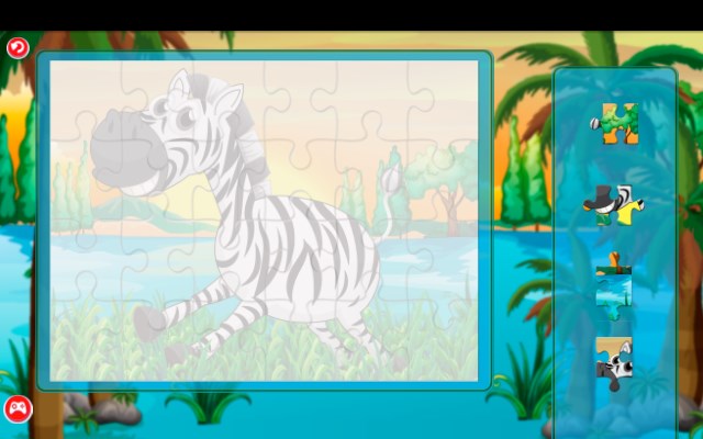 Happy Animals Jigsaw Game Play