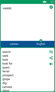 Latvian English Translator screenshot 3