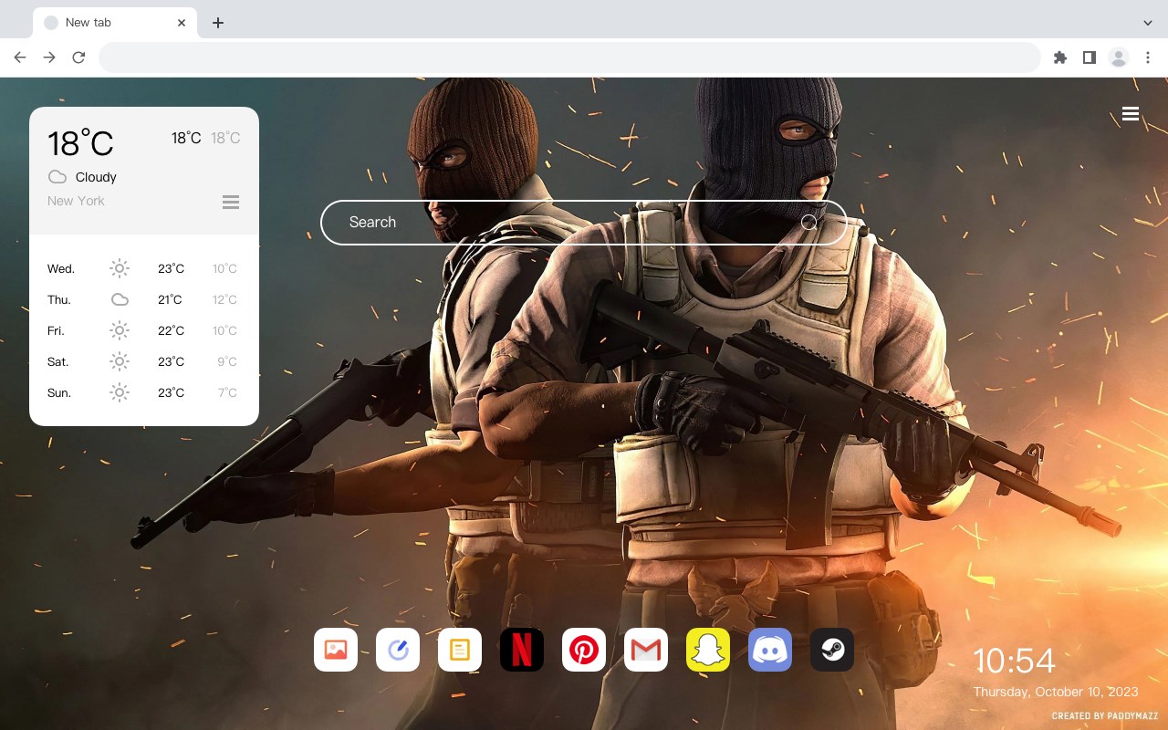 Counter-Strike 2 themed 4K wallpaper HomePage